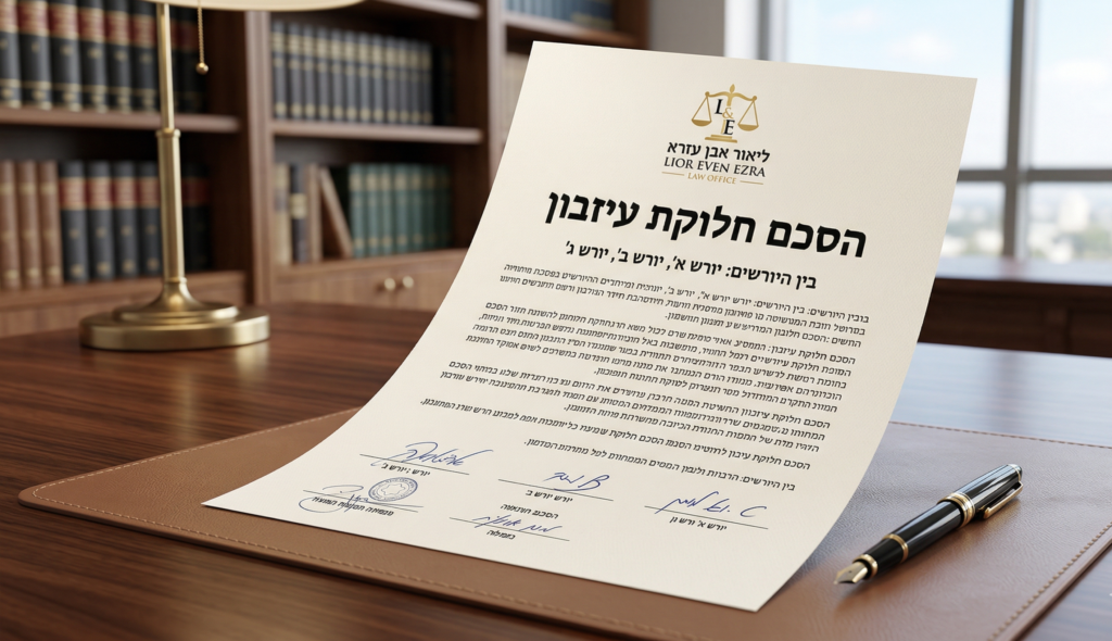 הסכם חלוקת עיזבון